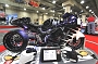 Custom bike (Suzuki Hayabusa),  International Motorcycle Show, Javits Center NYC, January 2011