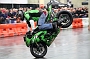 Stunt Rider,  International Motorcycle Show, Javits Center NYC, January 2011