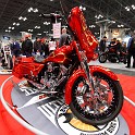 Custom Motorcycle based on Harley Davidson Street Glide. International Motorcycle Show, New York 2012