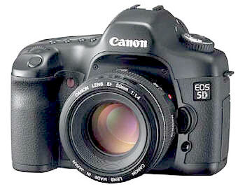Canon EOS 5D preview- looks like an EOS 20D