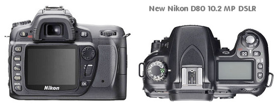Nikon D80 10.2MP DSLR Preview