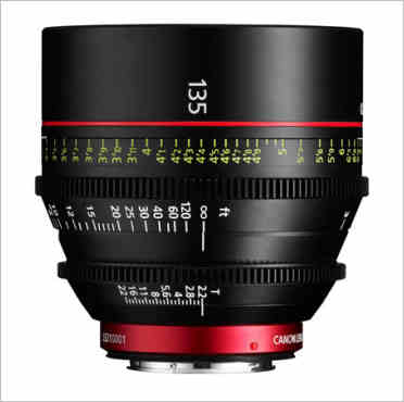 Canon Cinema Lenses CN-E14mm T3.1 L F and CN-E135mm T2.2 L F