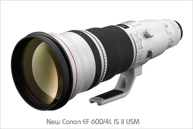 New canon EF 600/4L IS II USM