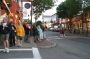 Downtown Bar Harbor. Ice cream is a food staple in the summer.