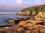 Sunrise on otter cliffs, Acadia National Park, Maine