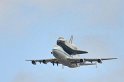 Space Shuttle Enterprise on route to JFK airport in New York - April 27th 2012