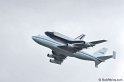 Space Shuttle Enterprise on route to JFK airport in New York - April 27th 2012