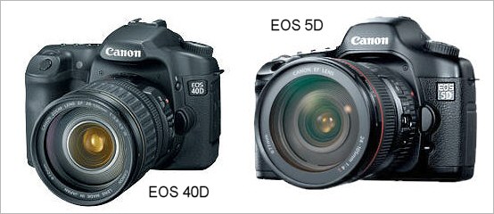 EOS 5D, EOS 40D