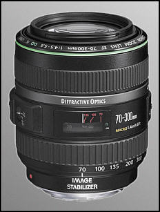 Canon EOS : Canon EF 70-300mm f/4.5-5.6 DO IS USM