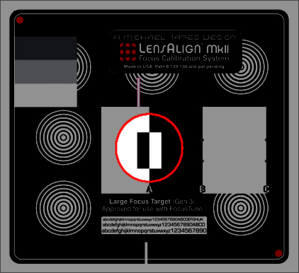 Lensalign Chart