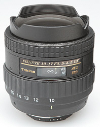 Tokina 10-17/3/5-4.5 fisheye zoom